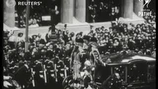 Street Parade for coronation of King George V and Queen Mary in 1911 1937