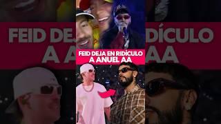 Feid Deja en Ridículo a Anuel Tras el Peor Concierto de su Vida  #anuel #feid #laveladadelaño