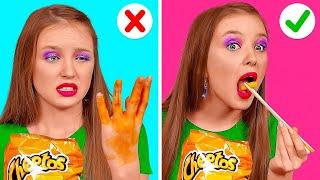 FUNNY WAYS TO SNEAK FOOD  Crazy Parenting Hacks And Tricks By 123 GO Like