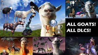 Goat Simulator The GOATY - How to unlock ALL GoatsMutators PS4