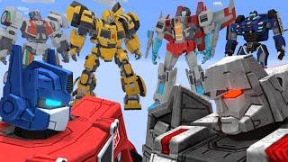 Transformers Part 2  The confrontation of Autobots and Decepticons - Robot Battle