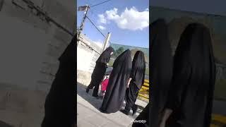 رفتار غیرانسانی ماموران گشت ارشاد با یک زن کرمانشاهی