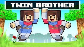 Playing Minecraft With My TWIN BROTHER