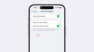 Cara Menyalakan Lampu Notifikasi iPhone 15 15 Plus 15 Pro 15 Pro Max SenterFlashLED