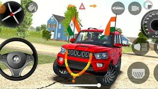 Dollar  Song Modified Mahindra red Scorpio   Indian Car Simulator 3d   mushkil ka restant 