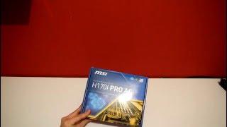 MSI H170i Pro AC mini-itx motherboard