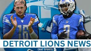 Todays Lions News Lions NEW Helmet is FIRE Jameson Williams Reduced Suspension? + Jared Goff #1