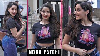 Nora Fatehi gives Stunning Looks️ After Dance Session Spotted Outside 