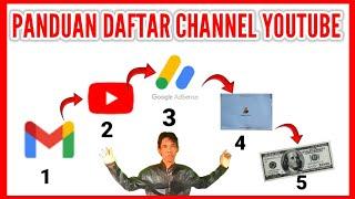 cara membuat channel youtube sampai dapat uang  lewat hp
