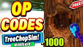 ALL NEW *SECRET CODES* IN ROBLOX TREE CHOP SIMULATOR new codes in roblox Tree Chop Simulator  NEW