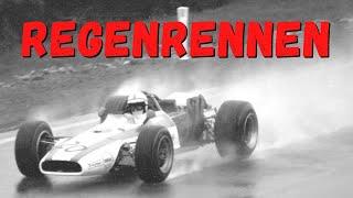 So viele Regenrennen gab es seit 1950 in der Formel 1