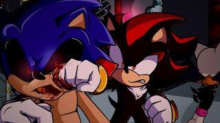 Sonic.exe The Disaster Multiplayer 1.1 BETA  Shadow Rouge and Sonic.exe on hardcore mode #3