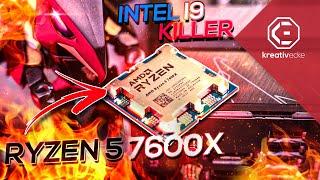 350 Euro INTEL i9 KILLER KLEINER AMD Prozessor ZERSTÖRT INTEL CORE i9 12900K AMD Ryzen 5 7600x