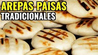 ‍ Receta Arepas Paisas Tradicionales  Como Hacer Arepas Paisas Tradicionales