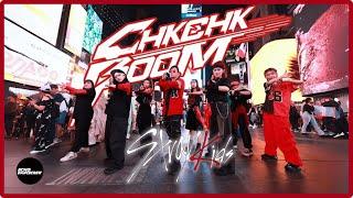 KPOP IN PUBLIC TIMES SQUARE Stray Kids - Chk Chk Boom  ONE-TAKE Dance Cover by Echo Dance Crew