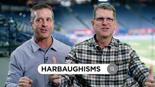 Jim & John Harbaugh React To Harbaughisms  LA Chargers