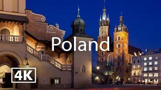 Poland 4K  Travel with Calm Music