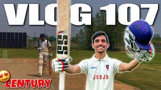 THE CENTURY VLOG Cricket Cardio Century after 1.5 years 40 Overs Cricket Match