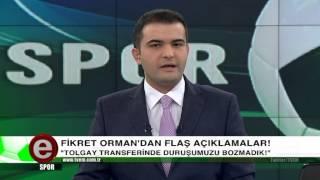 01 ŞUBAT 2015 TVEM SPOR BÜLTENİ -- İBRAHİM DEMİR