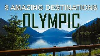 8 Amazing Places in OLYMPIC NATIONAL PARK 4K