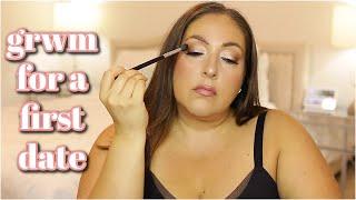 GRWM FOR MY FIRST DATE  GET READY WITH ME FOR A FIRST DATE  MISSGREENEYES