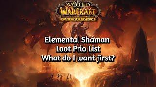 Elemental Shaman What LOOT do I PRIO? #wow #cata