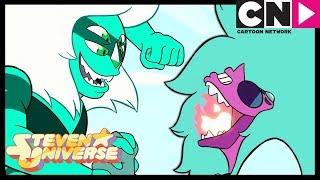 Steven Universe  Alexandrite vs Malachite - Super Watermelon Island  Cartoon Network