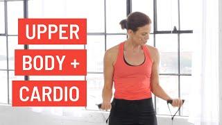 Upper Body + Cardio with Kit Rich warm-up and stretch included