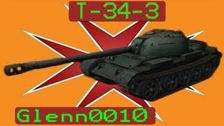 World of Tanks ►T-34-3 Premium Tier 8 Medium Tank - 8.8 Update  Patch Test Server - Glenn0010