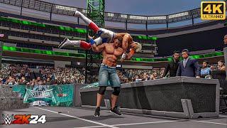 WWE 2K24 - John Cena vs. Cody Rhodes - No Holds Barred Match  PC 4K60