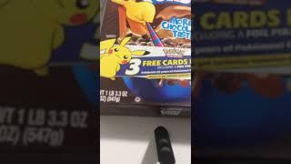 Opening 2 Pokémon 25th Anniversary General Mills Promo Packs