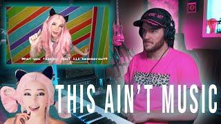 MUSICIAN REACTS TO IM BACK -belle delphine