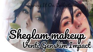 SHEGLAM MAKEUP SPRING IT ON COLLECTION  VENTI @GenshinImpact  COSPLAY