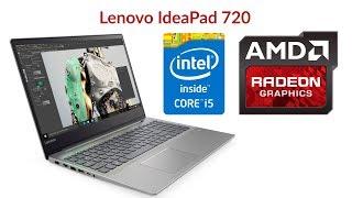 Обзор на Lenovo Ideapad 720 почти игровой