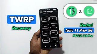 Install TWRP Recovery 3.7 Redmi Note 11 Pro+ 5GPOCO X4 Pro - VEUX  Benefits Of TWRP  Dot SM