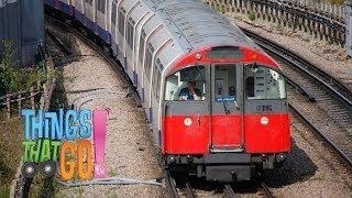 * LONDON UNDERGROUND TRAIN *  Trains For Kids  Things That Go TV