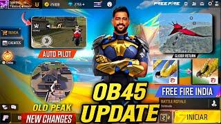 OB45 Update Free Fire Free Fire India DateOld Peak Return   Free Fire New Event  Ff New Event