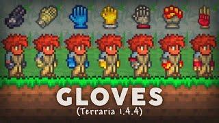 Every Glove Items in Terraria 1.4.4