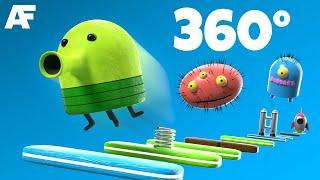 Doodle Jump in 360° Virtual Reality