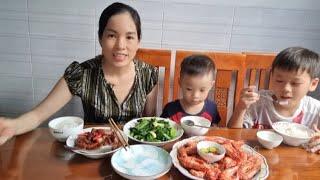 Những món ăn đơn giản mà ngon miệng của gia đình Thùy Baby Thinh & Mom