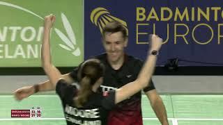 Match point - Søndergaard  Bergstein vs Mairs  Moore - XD Final - Irish Open 2022