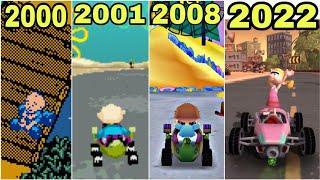 Evolution of Nickelodeon Kart Racing Games 2000 - 2022