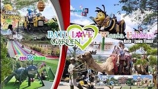 Update BATU LOVE GARDEN BALOGA BATU - MALANG  WISATA EDUKASI DAN FREE WAHANA