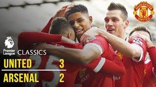 Manchester United 3-2 Arsenal 1516  Premier League Classics  Manchester United