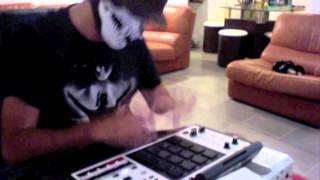 Feed Me - One Click Headshot - Remix Dubstep Akai MPC Scarfinger Live Freestyle.m4v