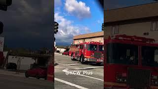 Firetruck responding  #shorts