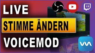 Live im Stream die Stimme verändern  Voicemod Tutorial