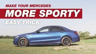 Make your Mercedes more sporty with this simple trick