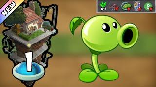 Plants vs  Zombies 2 -  Players House Day 1 Plants Lvl 1 & No Premium