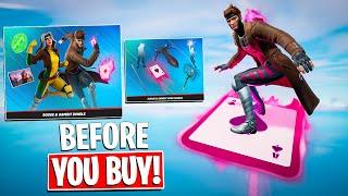 *NEW* ROGUE & GAMBIT BUNDLE First Ever Tool Swing Animation Fortnite Battle Royale
